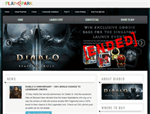 Tablet Screenshot of d3.playpark.net